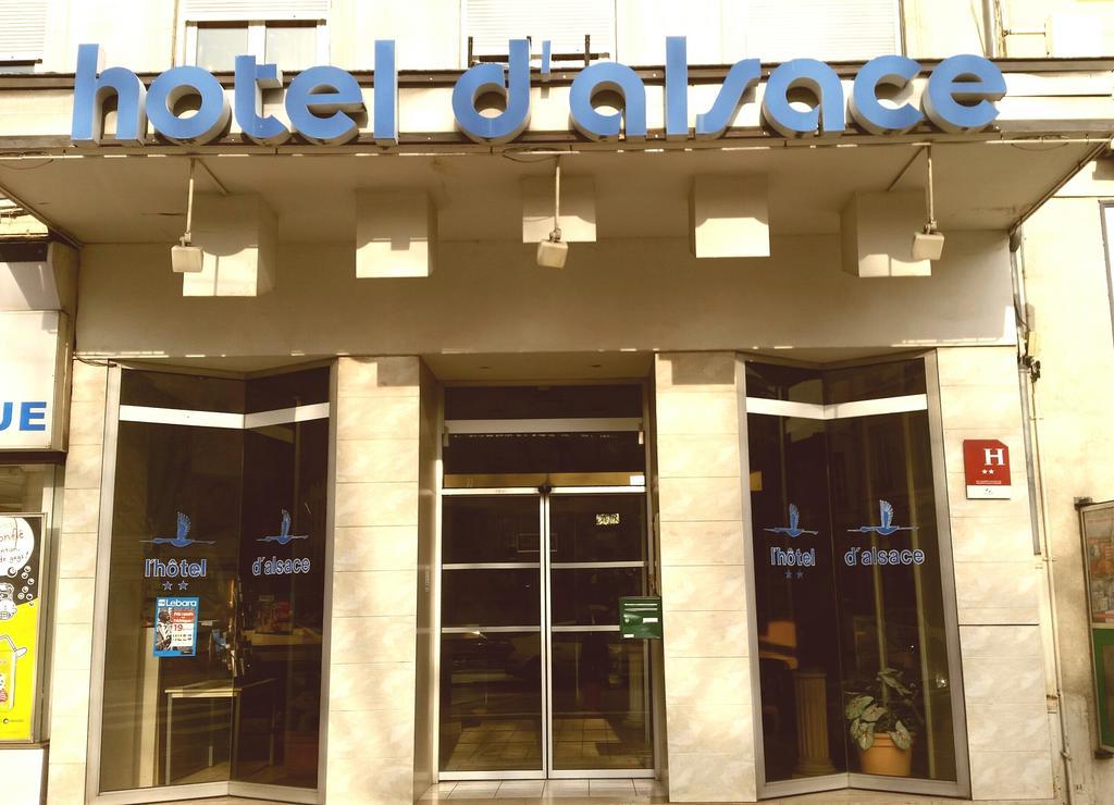 Hotel D'Alsace Villeurbanne Exterior foto