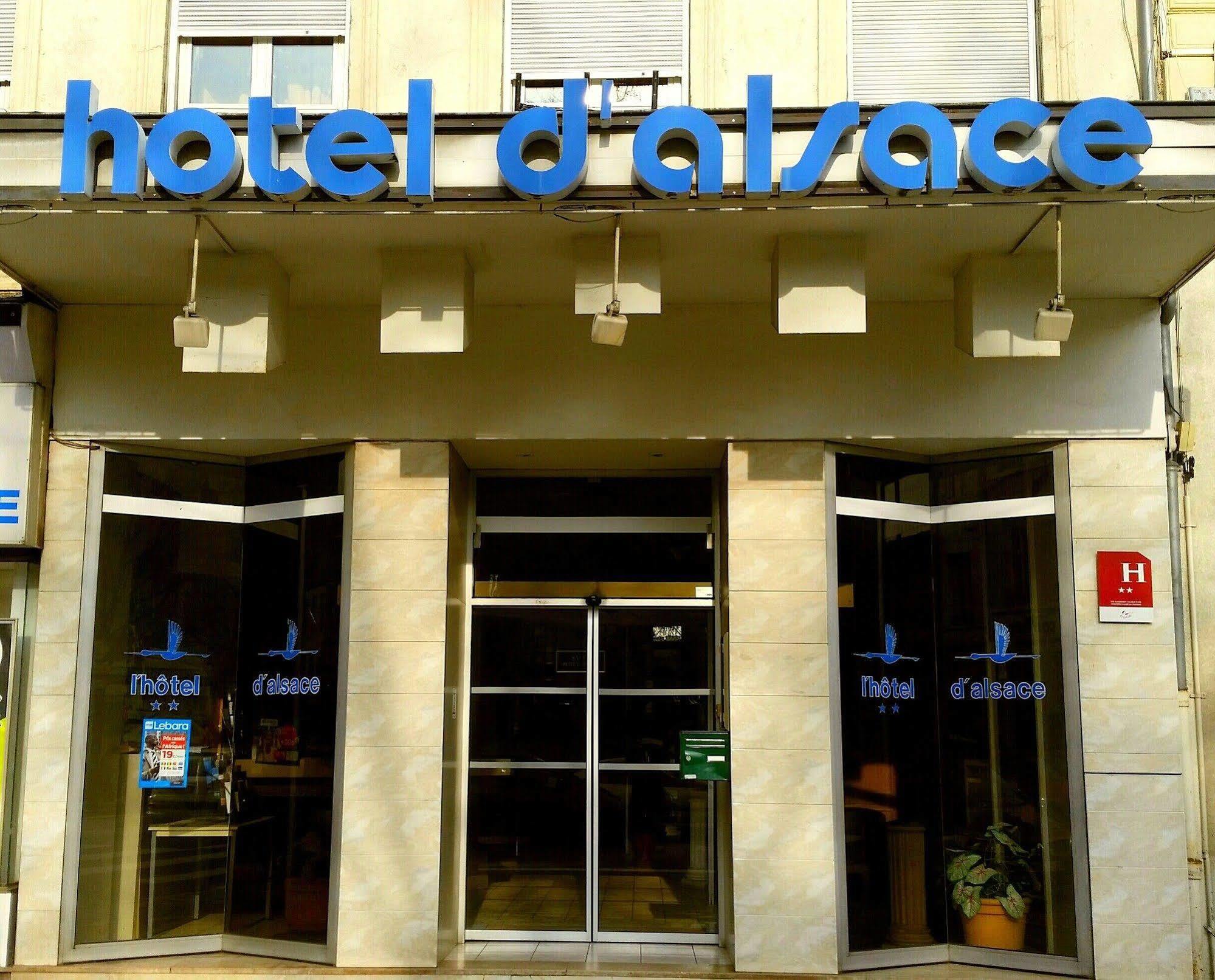 Hotel D'Alsace Villeurbanne Exterior foto